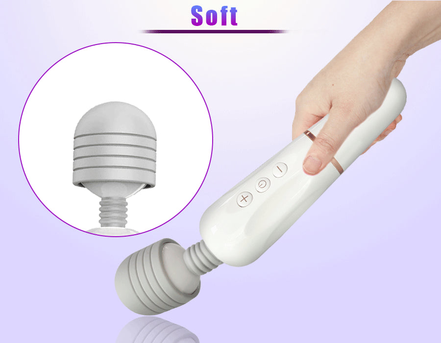 Powerful AV Magic Wand Body Massager, USB Charge G-Spot Vibrator for Women. Adult Vibrator Sex Toys for Women. Female Sex Products.