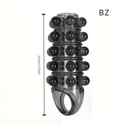 Men's Adult Sex Toy Penis Cover Sleeve Penis Extender Reusable Delay Ejaculation Add More Fun And Excitement