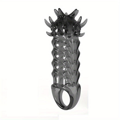 Men's Adult Sex Toy Penis Cover Sleeve Penis Extender Reusable Delay Ejaculation Add More Fun And Excitement
