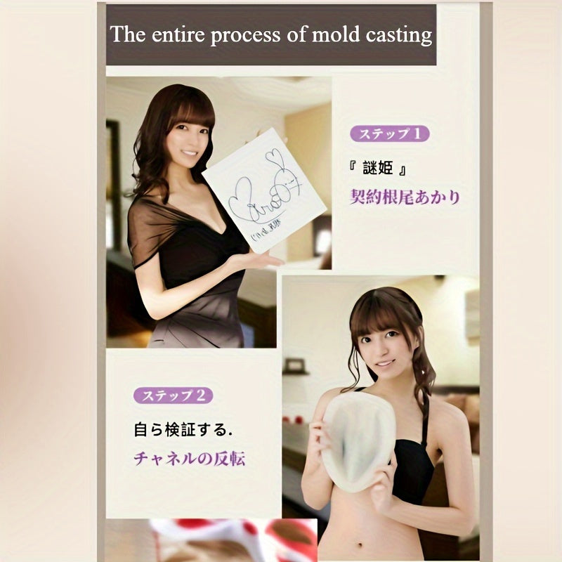 1:1 Replica Adult Toy: TPE Material. Sexy Design. Hand Washable. Adult Use. Plain Pattern