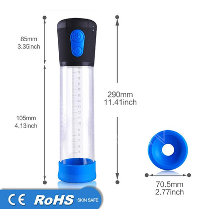 18+ Electric Penis Pump Penis Enlargement Vacuum Sleeve Erection Enhancer Penis Pump for Men Male Masturbator Sex Toys for Men