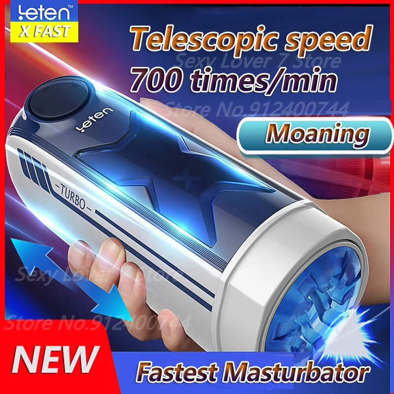 Automatic Telescopic Masturbator for Men 18+ Sex Toy