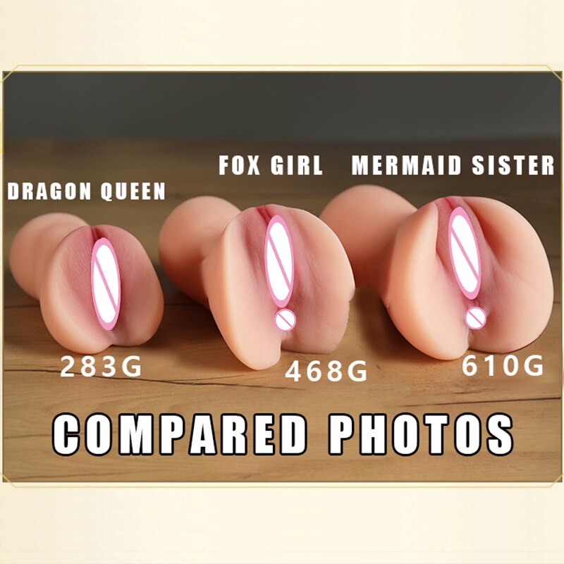 18+ Silicone Cup with Realistic Vagina Pocket, Pussy for Adults, Men's Sex Products, Sex Toy