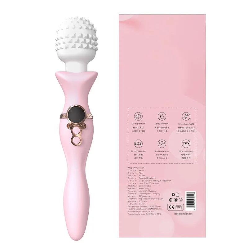 Vibrating AV Massager for Women 18+, Dildo Vibrator, Sex Toy for Women, New 2023