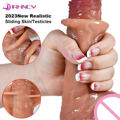 Realistic Dildo 18+ Sex Toy for Women Small Penis Strap-on Dildo Lesbian Adult Sex Game No Vibrator Dildos Sexshop