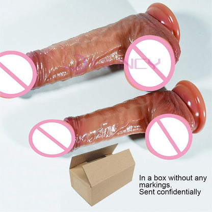 Realistic Dildo 18+ Sex Toy for Women Small Penis Strap-on Dildo Lesbian Adult Sex Game No Vibrator Dildos Sexshop