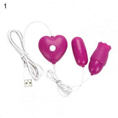 1Set G Spot Masturbator IPX7 Waterproof Delicate Silicone Tongue Vibrator and Clitoral Stimulator for Bathroom Sex Toys Women