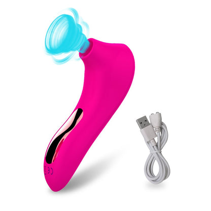 2 Motors Clit Sucker Vibrator Powerful Nipple Clitoris Stimulator G-Spot Massager Dildo Female Sex Toy Products For Women Adult
