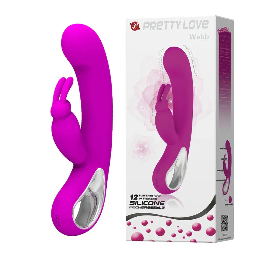 2-in-1 G-Spot Rabbit Vibrator Dildo Female Sex Toys for Women - Vibrators Nipple Clitoris for Adult Massager Masturbators Products