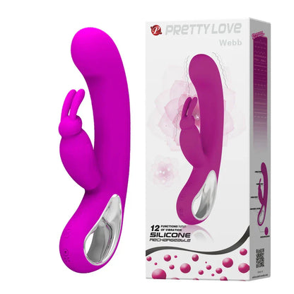 2-in-1 G-Spot Rabbit Vibrator Dildo Female Sex Toys for Women - Vibrators Nipple Clitoris for Adult Massager Masturbators Products