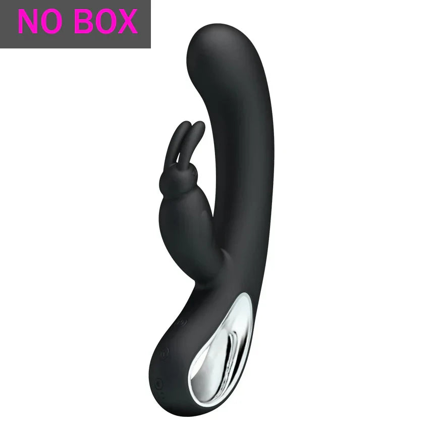 2-in-1 G-Spot Rabbit Vibrator Dildo Female Sex Toys for Women - Vibrators Nipple Clitoris for Adult Massager Masturbators Products