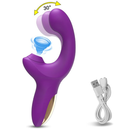 20 Effective Speeds Dildo Vibrator Female Clit Sucker Clitoris Stimulator Finger Wiggling Sex Toy For Women