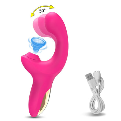 20 Effective Speeds Dildo Vibrator Female Clit Sucker Clitoris Stimulator Finger Wiggling Sex Toy For Women