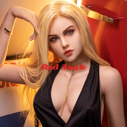 Red Full Angle Silicone Platinum Adult Sexy Doll for Men Big Breast Vaginal Anal Oral Sex Toy for Man