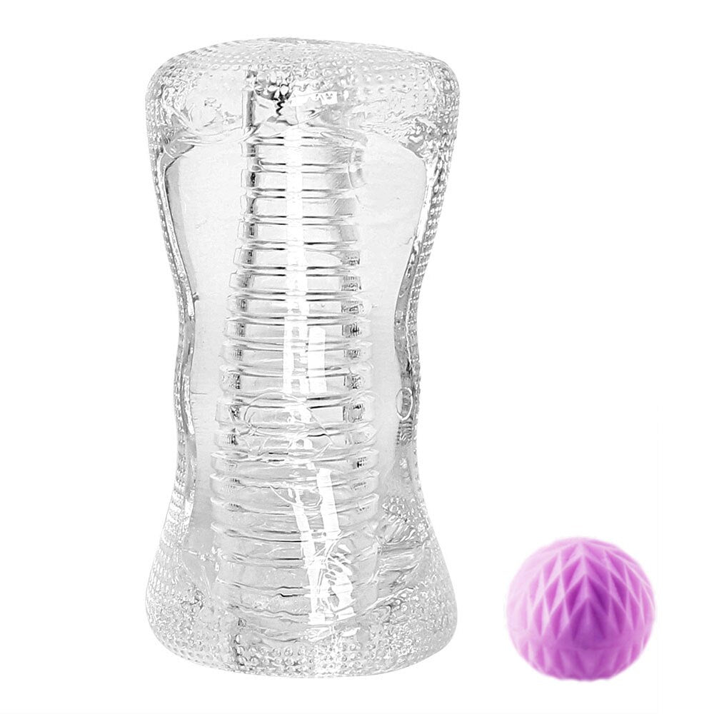 Vacuum-controlled artificial vagina for men (Pussy in a can)