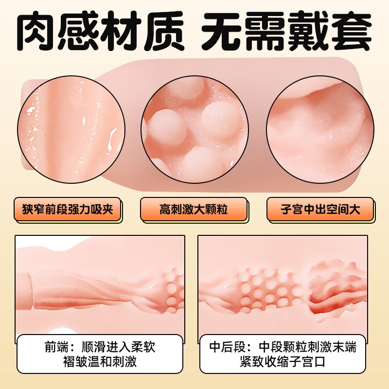 Men's Masturbator, Realistic Vaginal Massage Balls, Adult Toys 18+ for Men