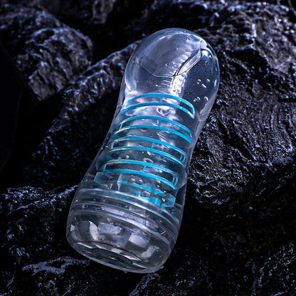 Vacuum-controlled artificial vagina for men (Pussy in a can)