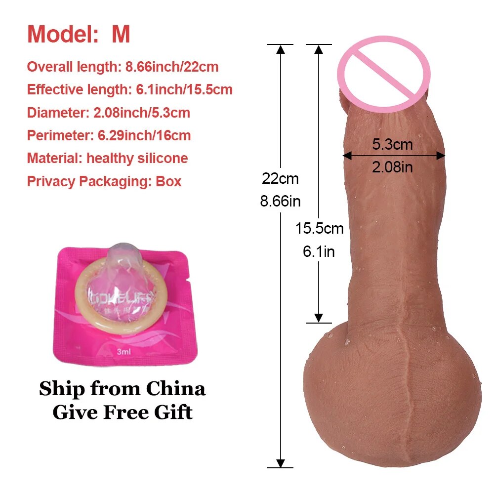 Dildo Sex Toys for Women Silicone Sex Toys Masturbators for Women Adult Products Adult Cups Anal Sex Toys for Men and Women