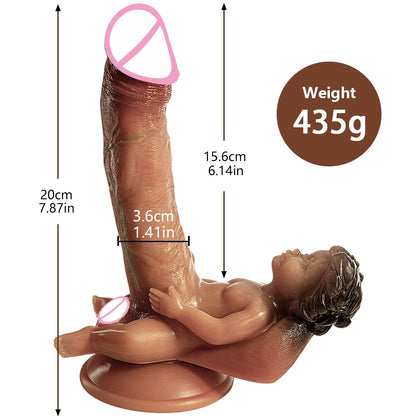 New soft silicone dildo penis with strong suction cup for women, mini vagina, anal, female masturbation sex toy for adult women 18+