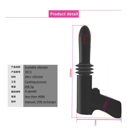 Sex Machine Fascia Massage Gun Sex Toys for Love Stimulation Dildo Vibrator Male Female Masturbator PJ0042