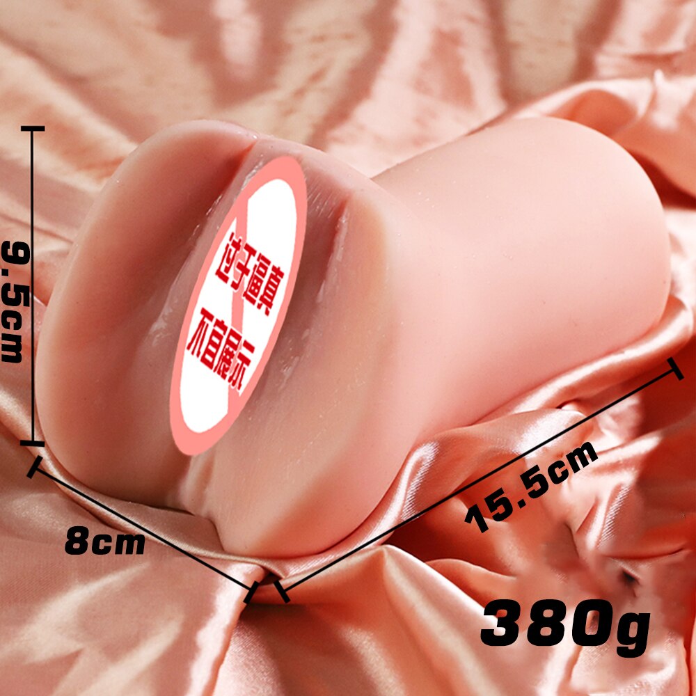 Men's Silicone Masturbator Toy, 3D Vaginal Sex Toy for Men