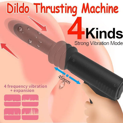 Sex Machine Fascia Massage Gun Sex Toys for Love Stimulation Dildo Vibrator Male Female Masturbator PJ0042