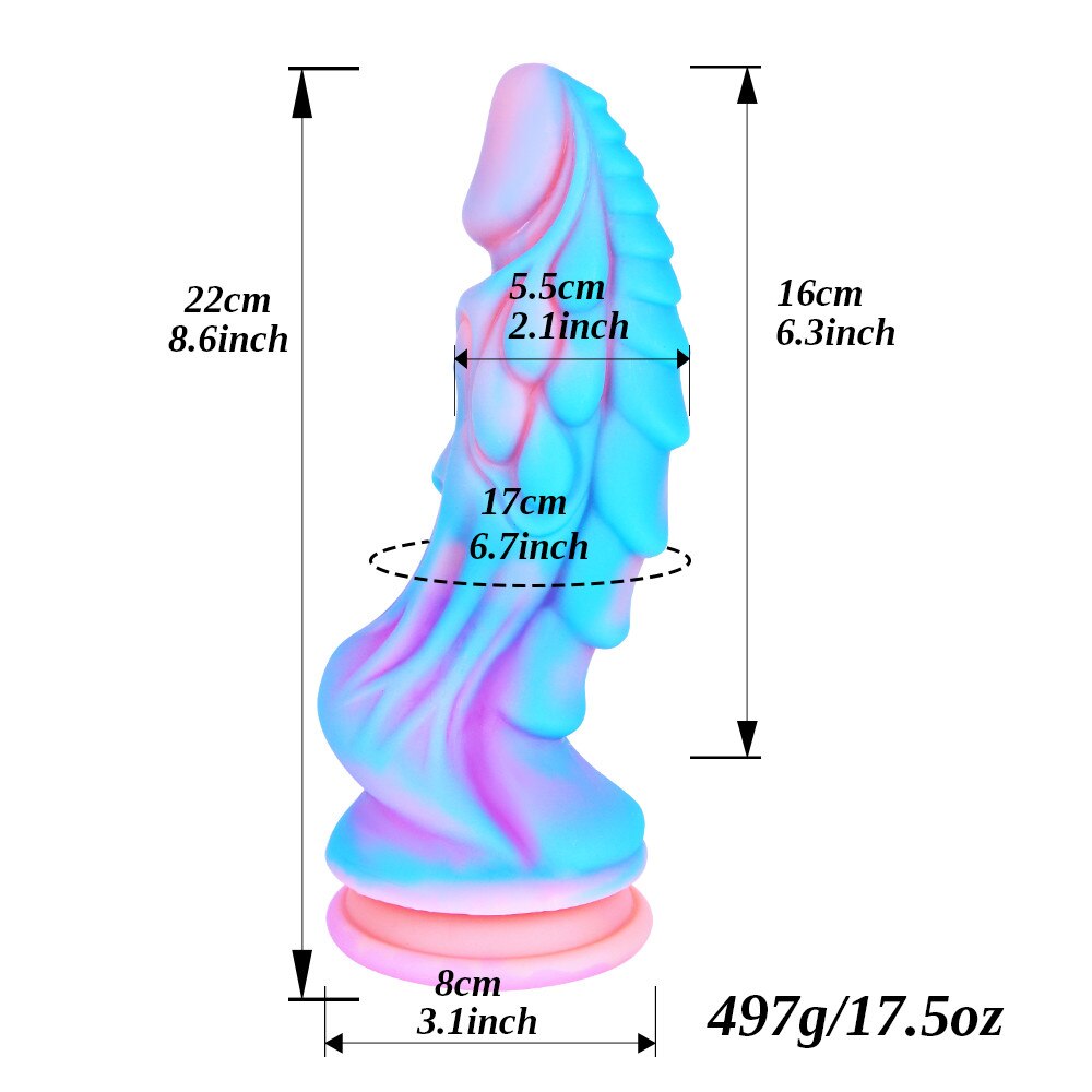 Large Silicone Penis for Women, Adult Supplies, G-spot Penis, Anal Suction Cup, Sex Toys