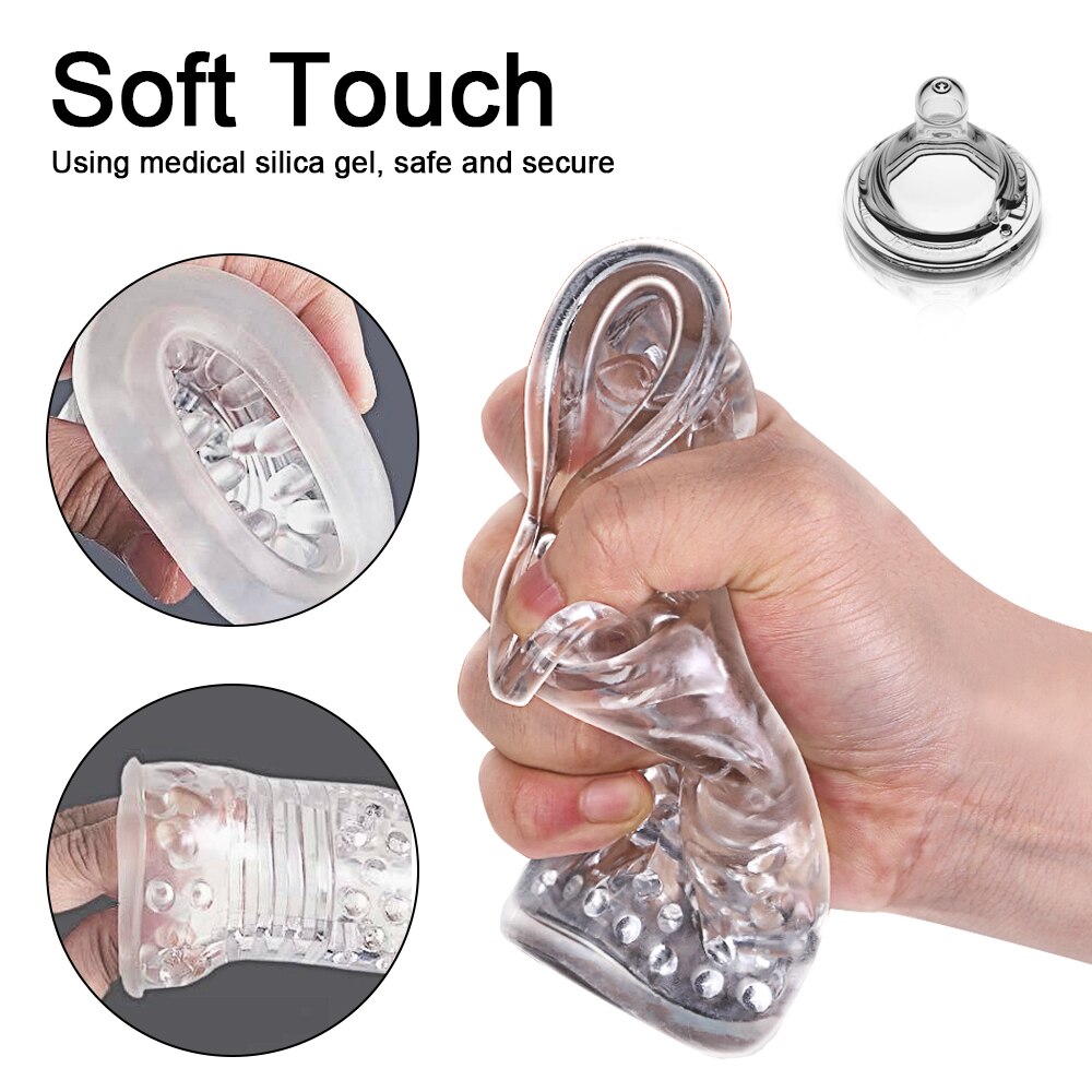 Automatic Male Masturbator Telescopic Rotating Adult Product Simulation Blowjob Piston