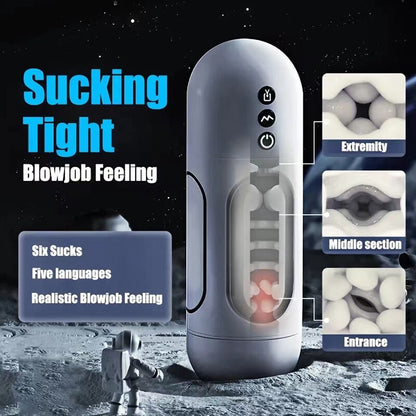 Automatic Masturbator Cup for Men, Deep Throat Suction Masturbator, Adult Toy