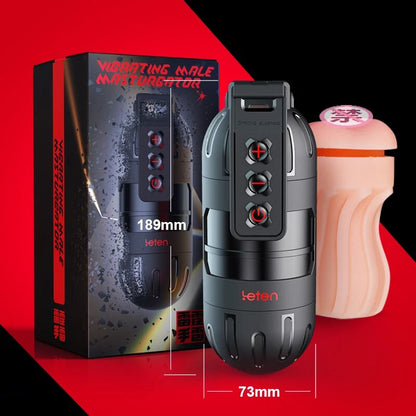 Shaking Grenade App Remote Control Vibrator for Men Realistic Hip Masturbator Adult Sex Toy for Men
