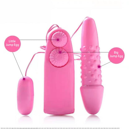 Adult Dildo Vibrator Sex Toy Dual Egg Vibrator Remote Control