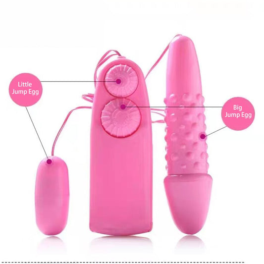 Adult Dildo Vibrator Sex Toy Dual Egg Vibrator Remote Control
