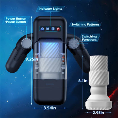 Sexy robot toys for men, automatic vacuum masturbator, full cylinder, sex shop 18+