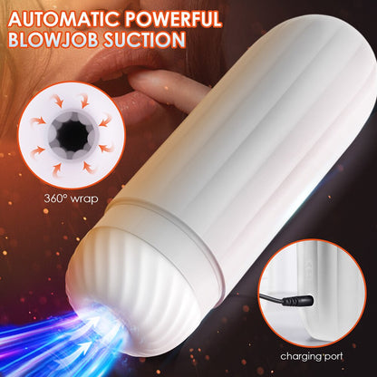 Automatic Male Masturbator Deep Throat Vaginal Suction Sex Toy 18+