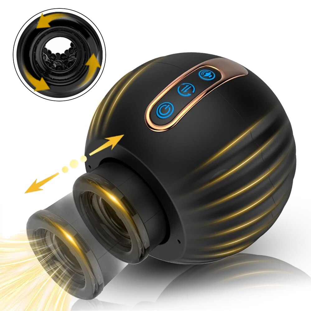 Automatic Rotating Male Masturbator, Sex Toy, Adult Product