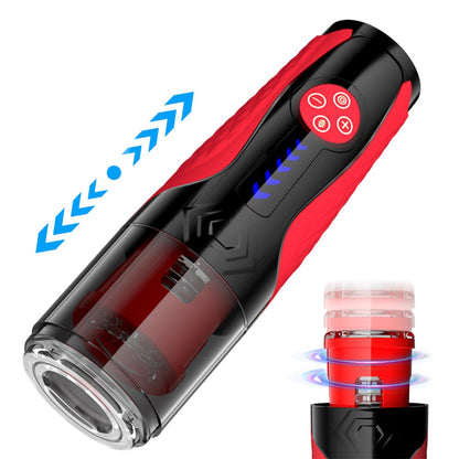 Automatic Male Masturbator Telescopic Rotating Adult Product Simulation Blowjob Piston