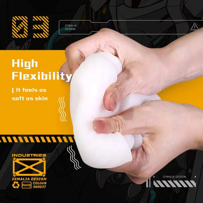 Male Masturbator Toys, Lifelike Silicone Adult Toys for Artificial Vagina, Men's Masturbation Aid
