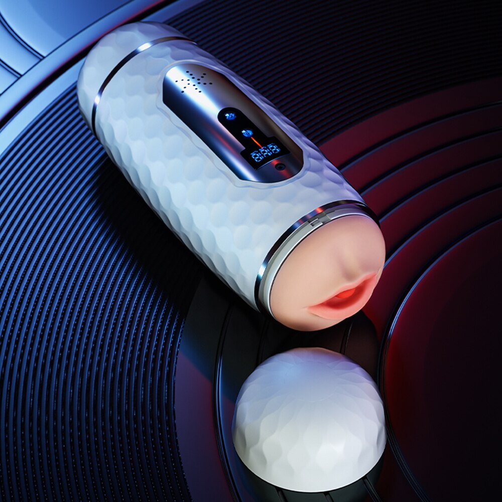 Dual-Head Vibrator for Adults, Sex Toy for Men, Masturbation Aid 18+, with Masturbation Device