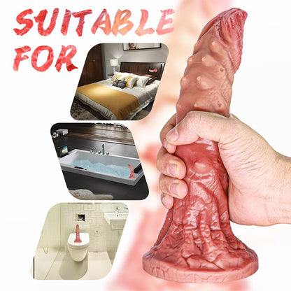 Crocodile Silicone Dildo Sex Toy for Penis Silicone Sex Toy Adult Female G-Spot Massager Sucker for Couples