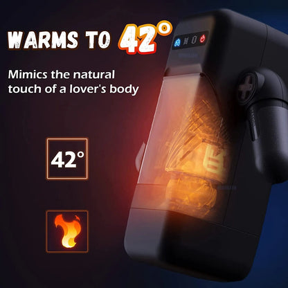 Sexy robot toys for men, automatic vacuum masturbator, full cylinder, sex shop 18+
