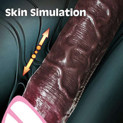 Soft Silicone Suction Dildo for Women, Vibrating Thick Silicone Penis Dildo, Sexyshop Products for Couples