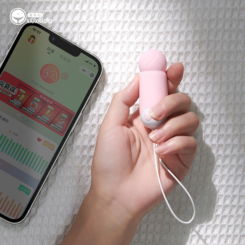 Rabbit clitoral vibrator for women, sex toy, remote control app, wireless penis