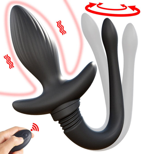 Dildo Vibrator for Women, Dog Tail Shaped Vibrator, Anal Expander, G-Spot Sex Toys, Erotic Accessories for Couples BDSM