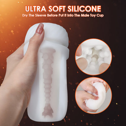 Automatic Male Masturbator Deep Throat Vaginal Suction Sex Toy 18+