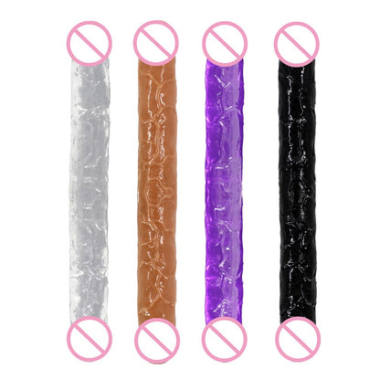 30-34cm Double Head Realistic Dildo Long Penis Toy for Women Couple Masturbate Big Dick Adult Sex Toys for Lesbians