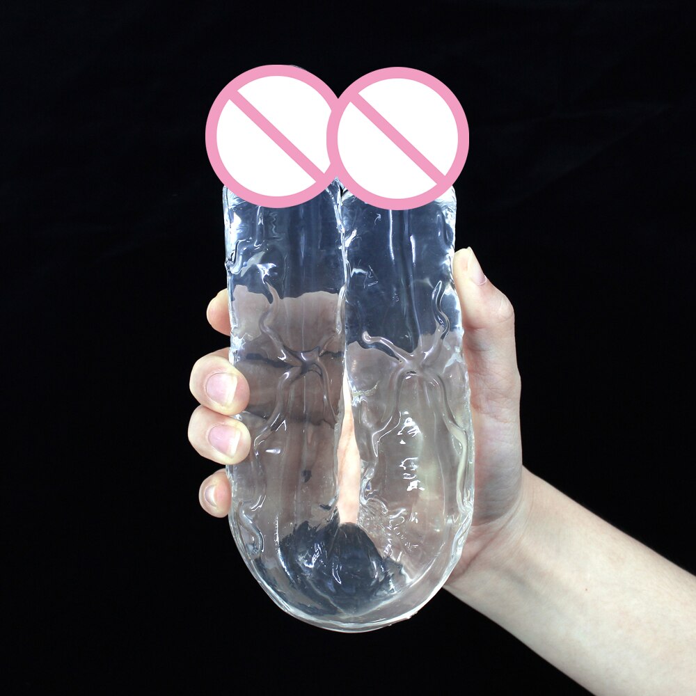 30-34cm Double Head Realistic Dildo Long Penis Toy for Women Couple Masturbate Big Dick Adult Sex Toys for Lesbians