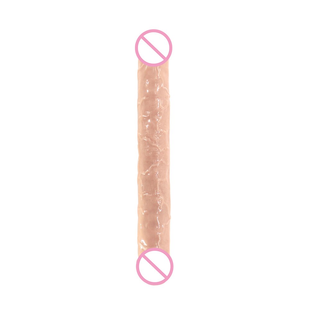 30-34cm Double Head Realistic Dildo Long Penis Toy for Women Couple Masturbate Big Dick Adult Sex Toys for Lesbians