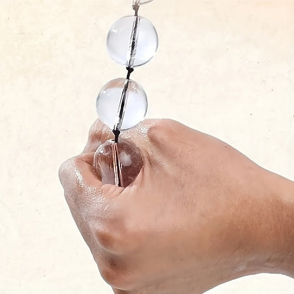 Crystal Ball Butt Plug Pulling Beads. Sexy Lingerie & Erotic Accessories