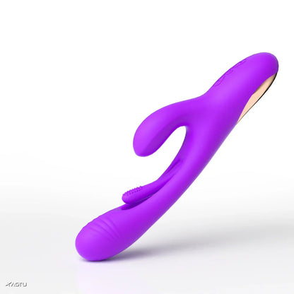 Women's Vibrating Dildo, Clitoral Vibrator, Nipple Stimulator, Vaginal Massager, Suction Sex Toy for Adults