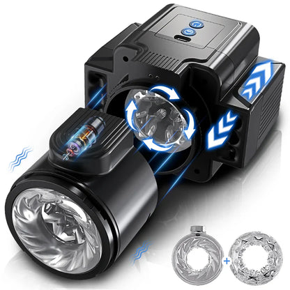 Retractable Masturbator for Men Piston Opening Adult Sex Toy for Men